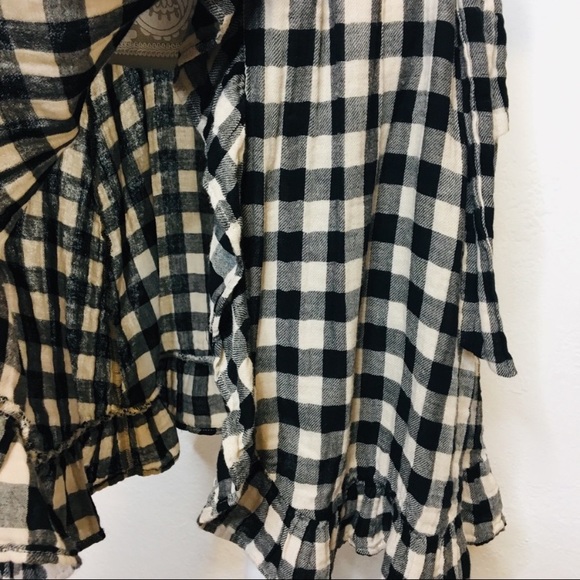 Isabella Sinclair XS Plaid Gingham Wrap Dress d907 - Picture 7 of 7